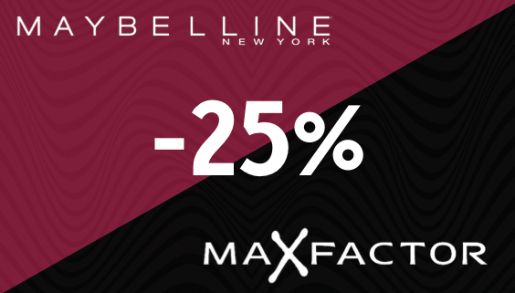 -25% MF и Maybelline